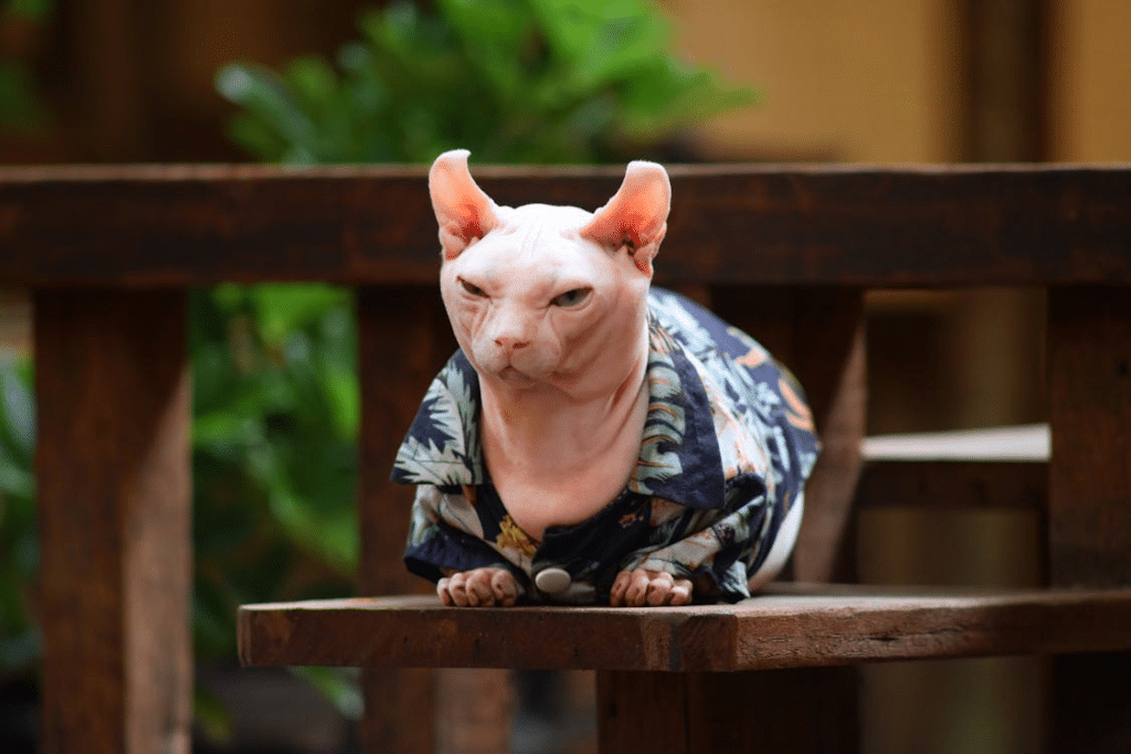 Cat sweater knitting pattern